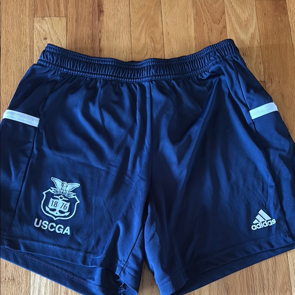 US Coast Guard Academy Shirt/Shorts set Women’s (2 grey shirts, 1 navy shorts)